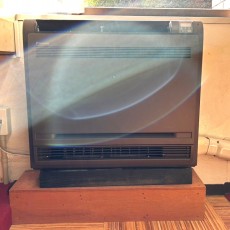 福岡市西区　床置きハウジングエアコン